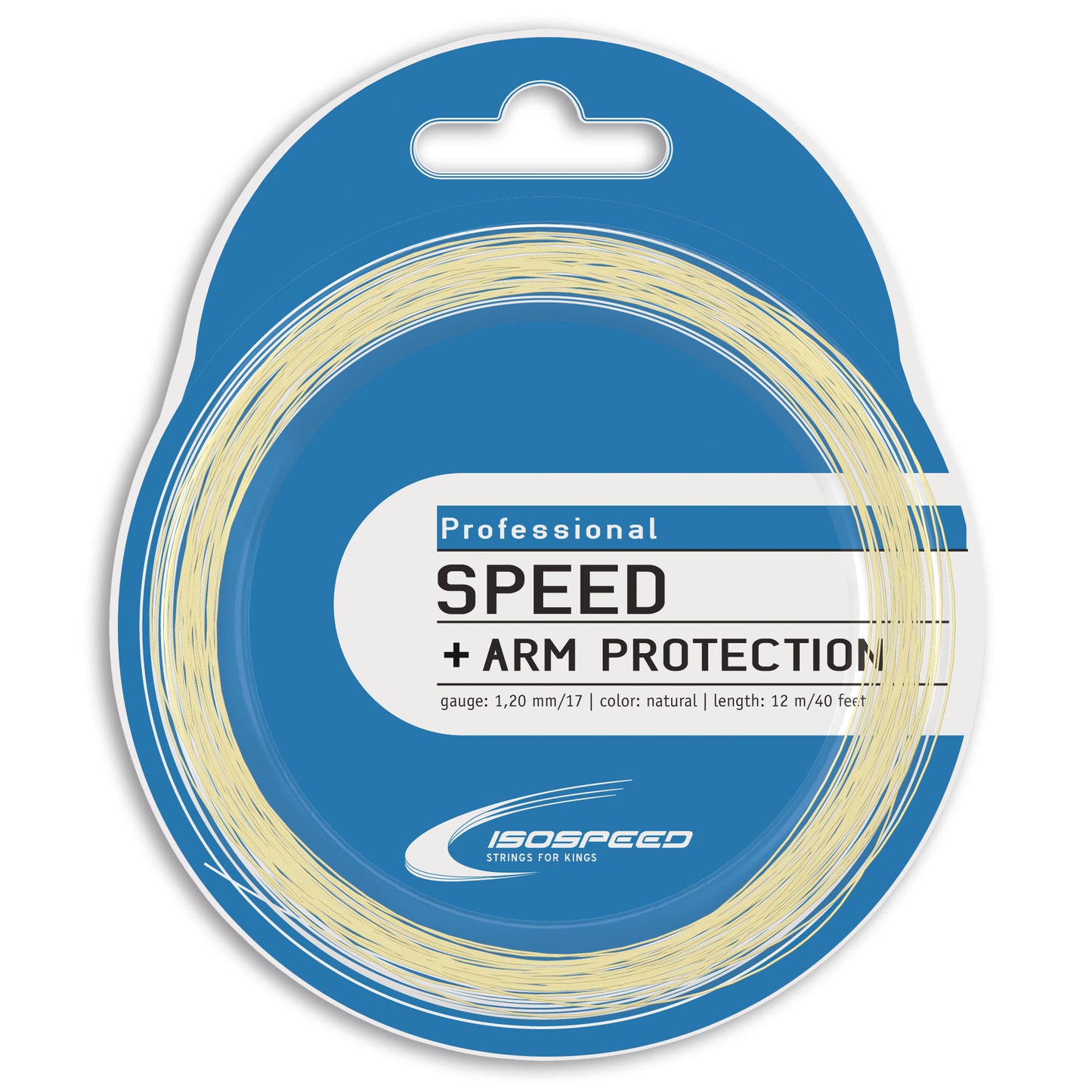 Isospeed Professional Cordage En Garniture 12m-Écru