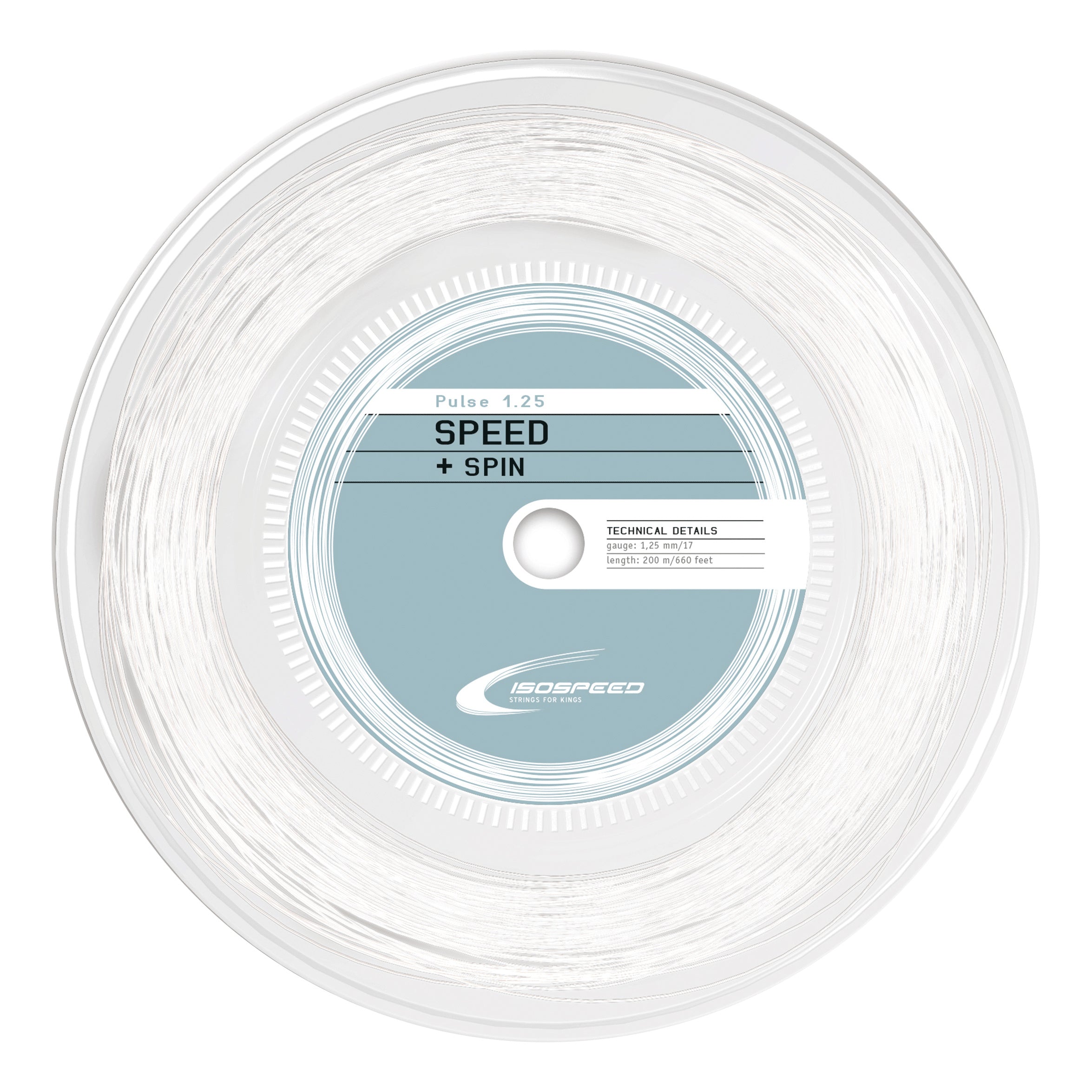 Isospeed Pulse Bobine Cordage 200m-Blanc
