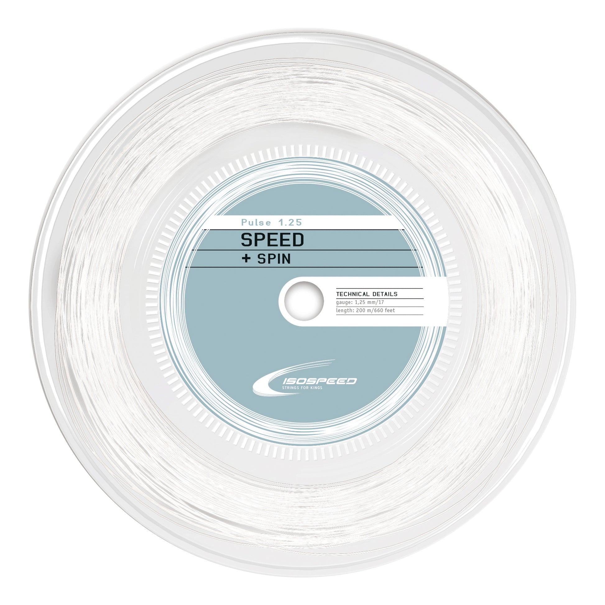 Isospeed Pulse Bobine Cordage 200m-Blanc