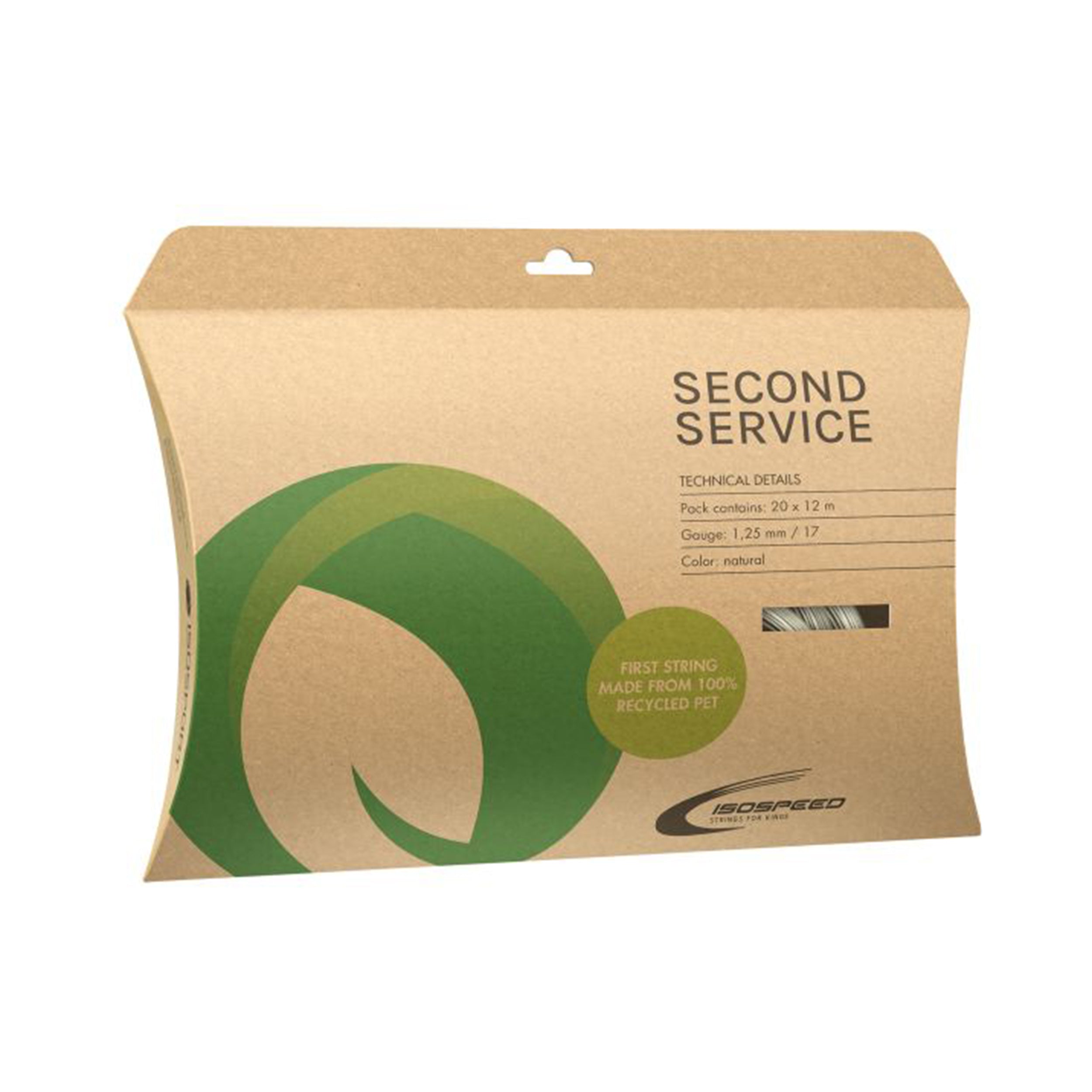 Isospeed Second Service Bigpack 20 X12 M Bobine Cordage-Écru
