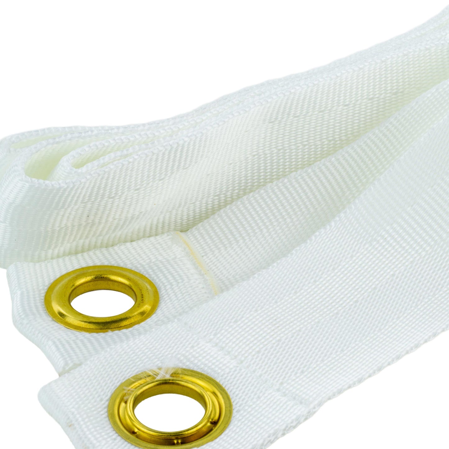 Tegra Bande De Régulation Du Filet Avec Oeillets-Blanc