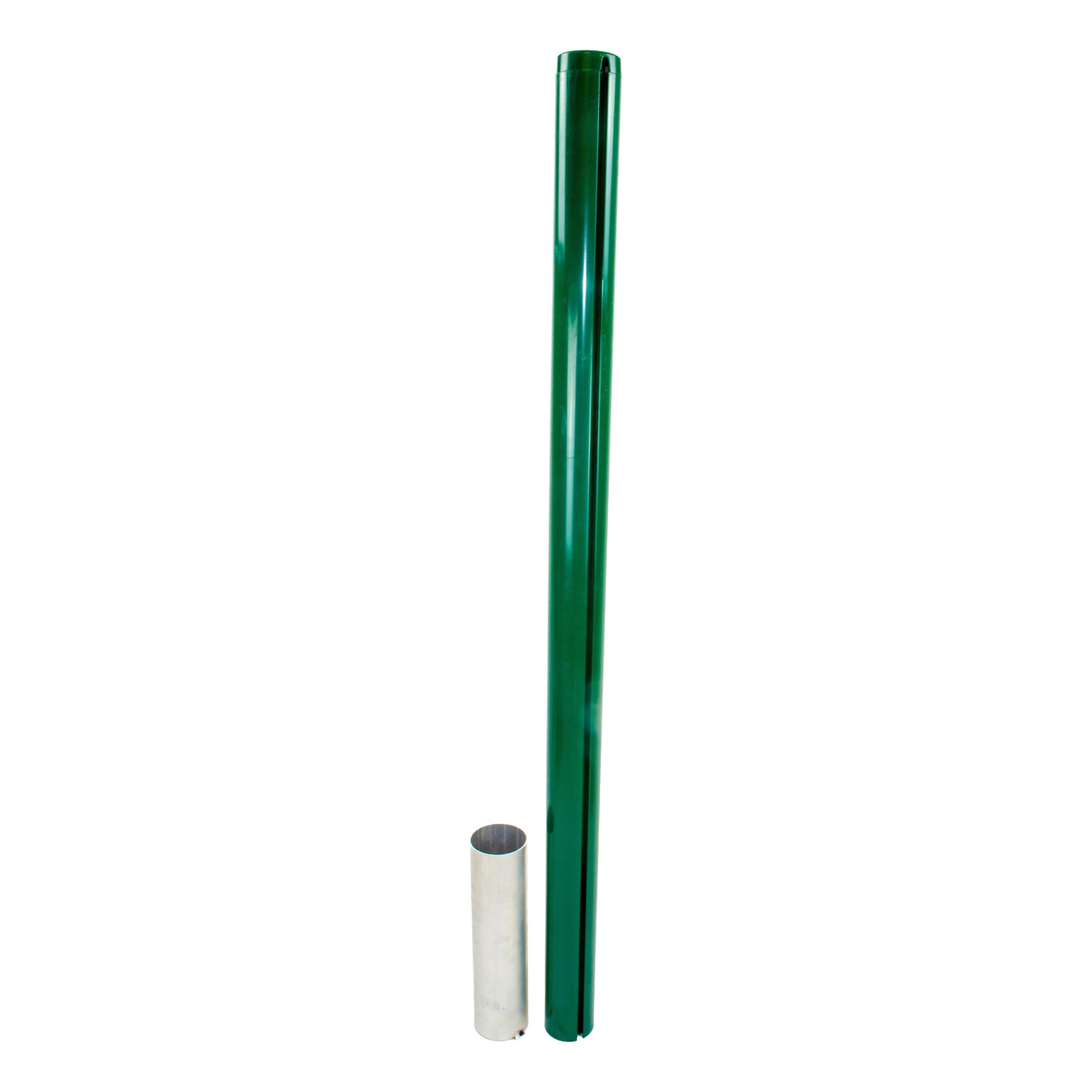 Tegra ASS Poteau Pour Filet 83mm Rond, Aluminium-Vert Foncé