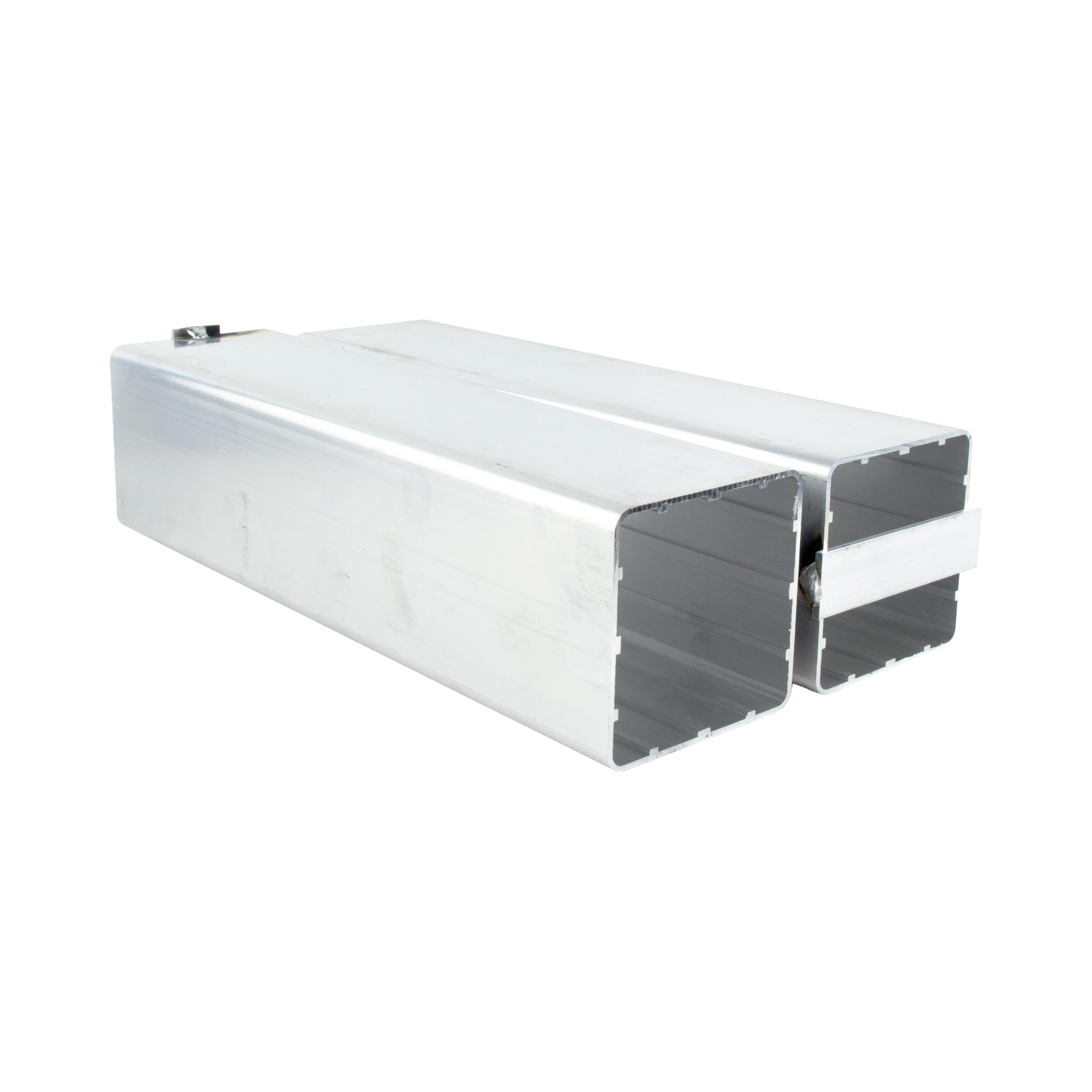 Tegra Tige D’ancrage Conditionné Par Pack Deux, Tube Carré-Argent