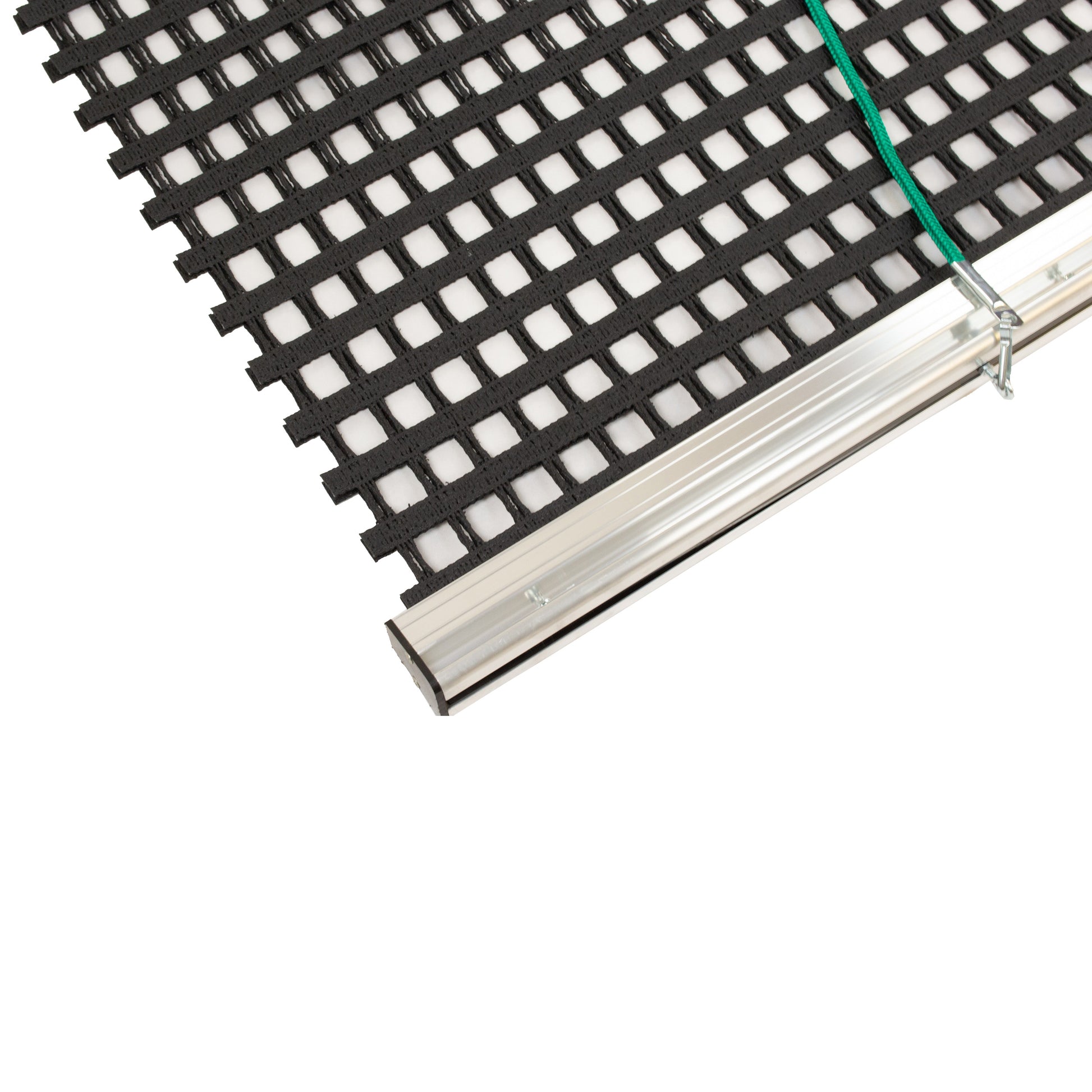 Tegra Alu-Profil Tapis De Balayage Remplacement, Aluminium-Argent