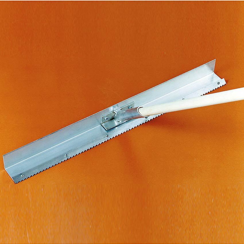 Tegra Raclette Avec Scie (sans Manche), Aluminium-Multicouleur