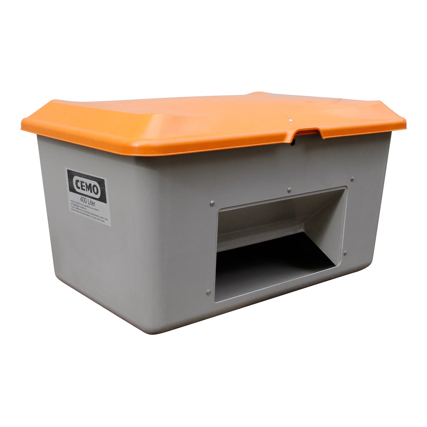 Tegra Ziegelmehl-Box M. Entnahmeöffnung 1,1 To Bac-Gris
