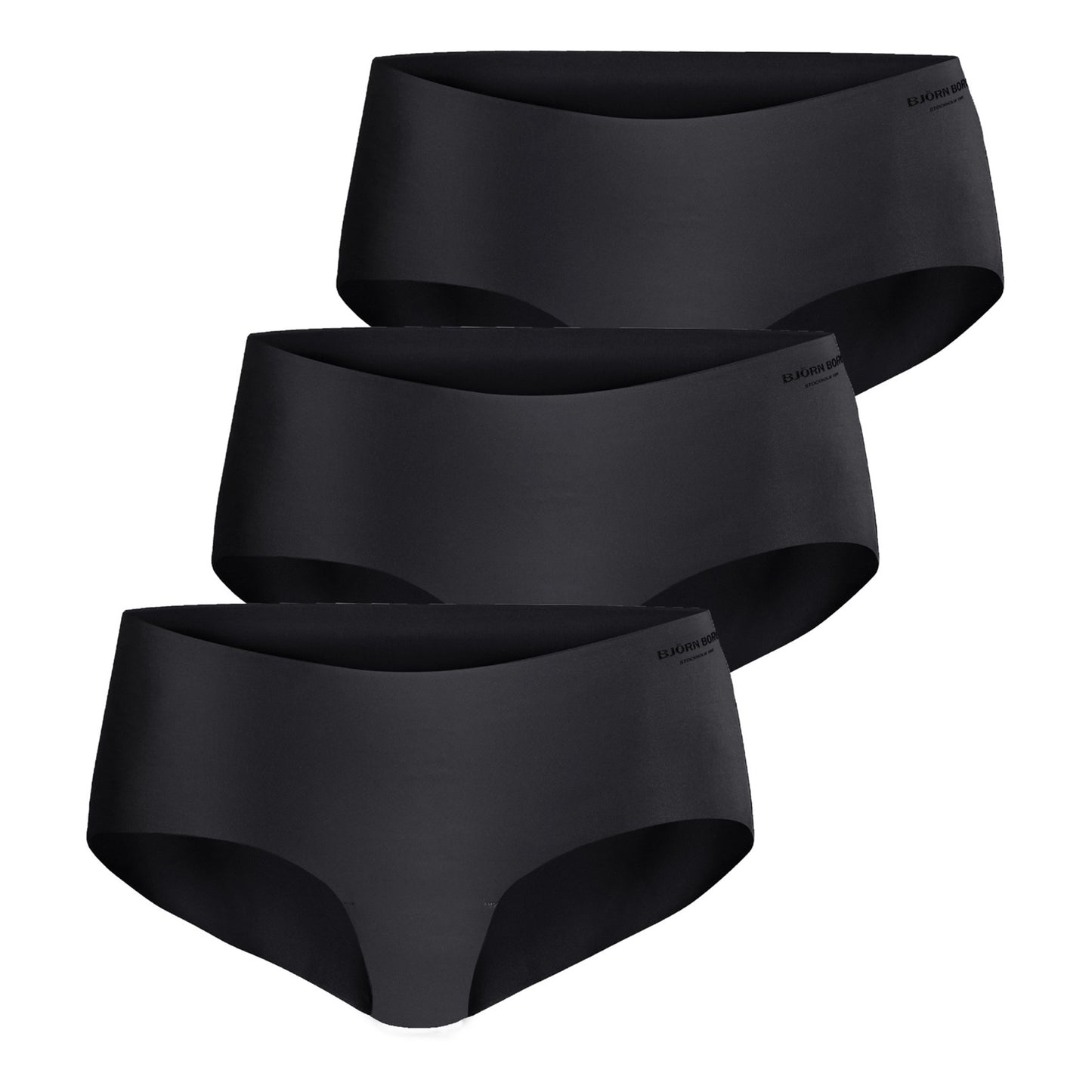 Björn Borg Performance Slip Pack De 3 Femmes-Noir
