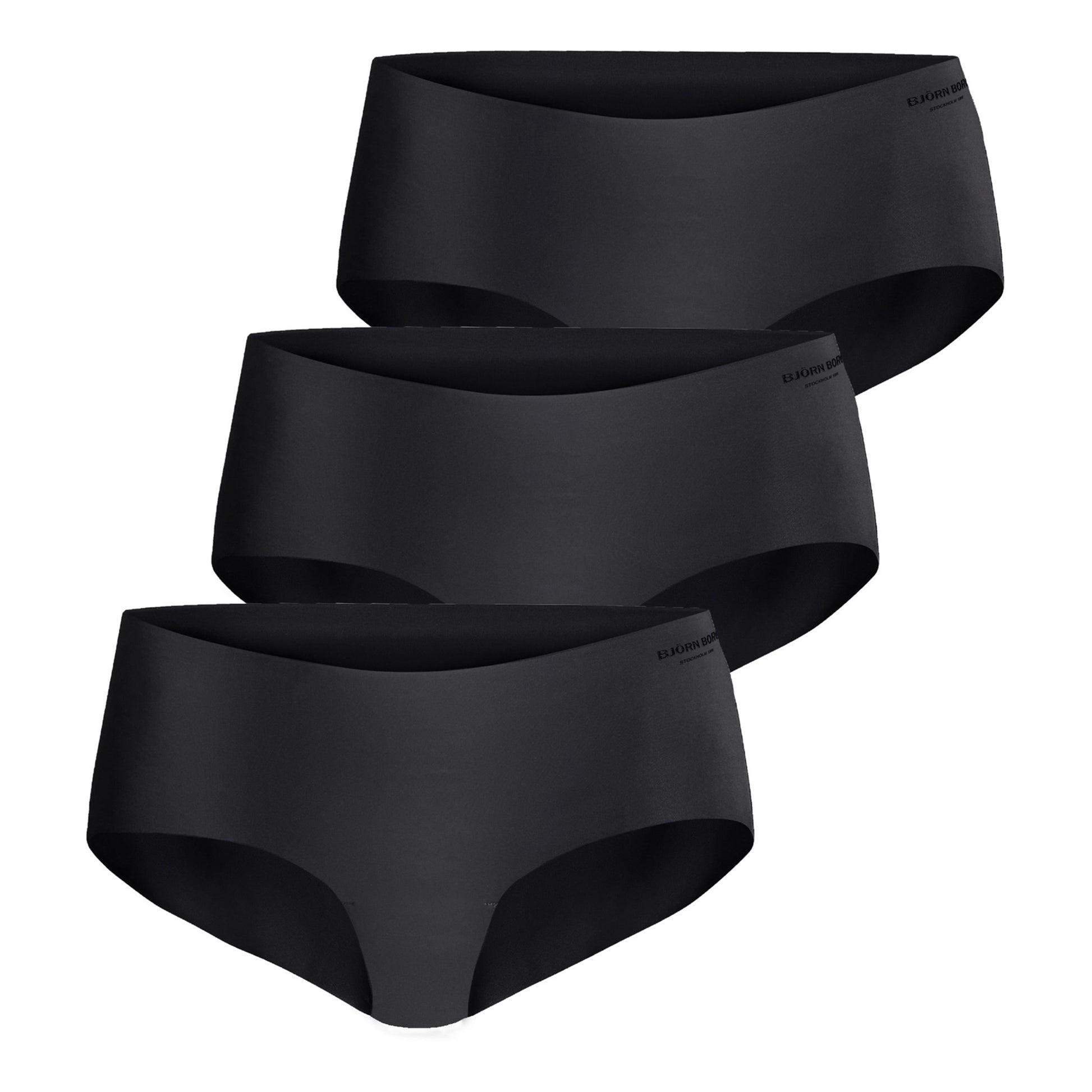 Björn Borg Performance Slip Pack De 3 Femmes-Noir