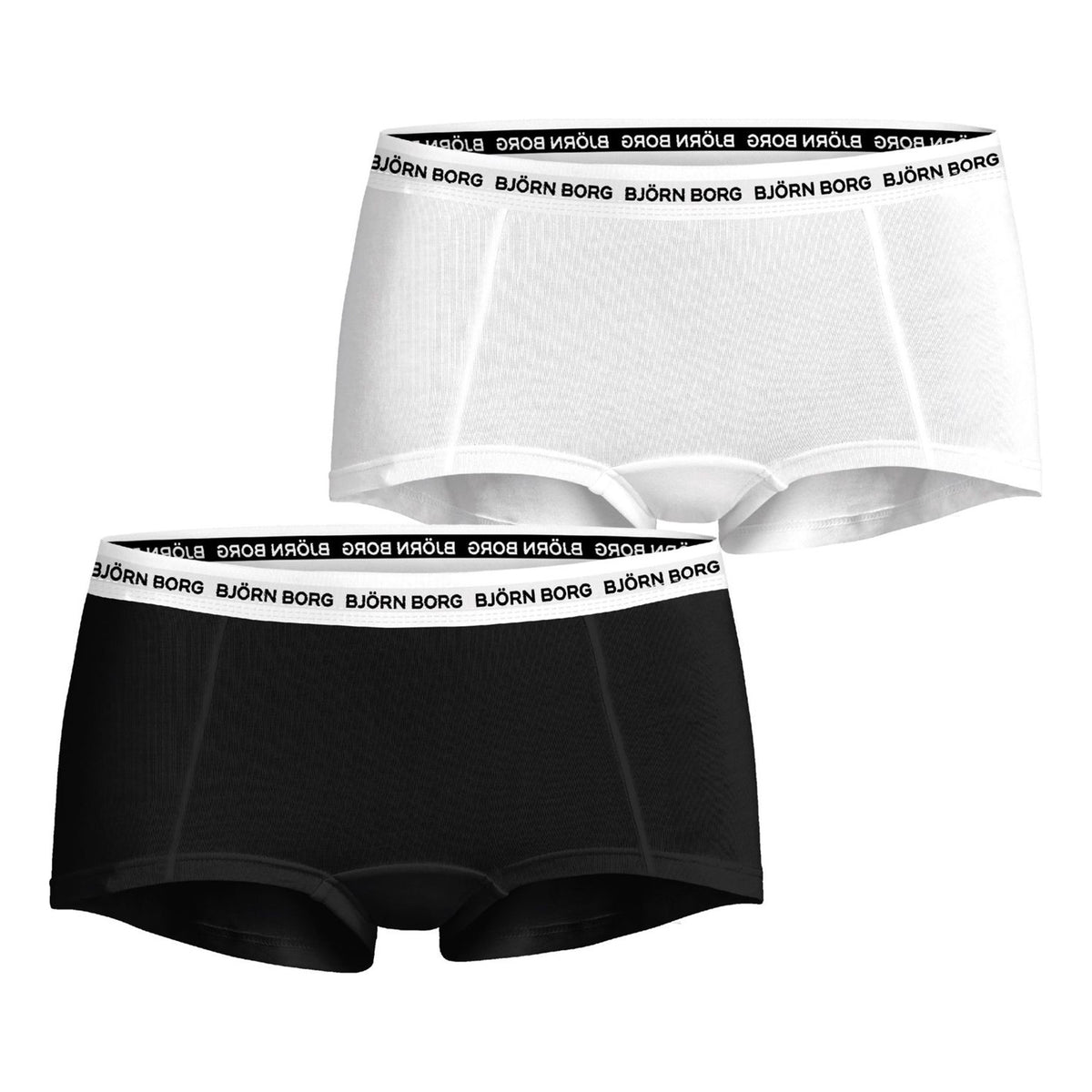 Björn Borg Core Logo Shorts Panty Pack De 2 Unités Femmes-Multicouleur