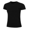 Sleek Slim T-shirt Femmes-Noir