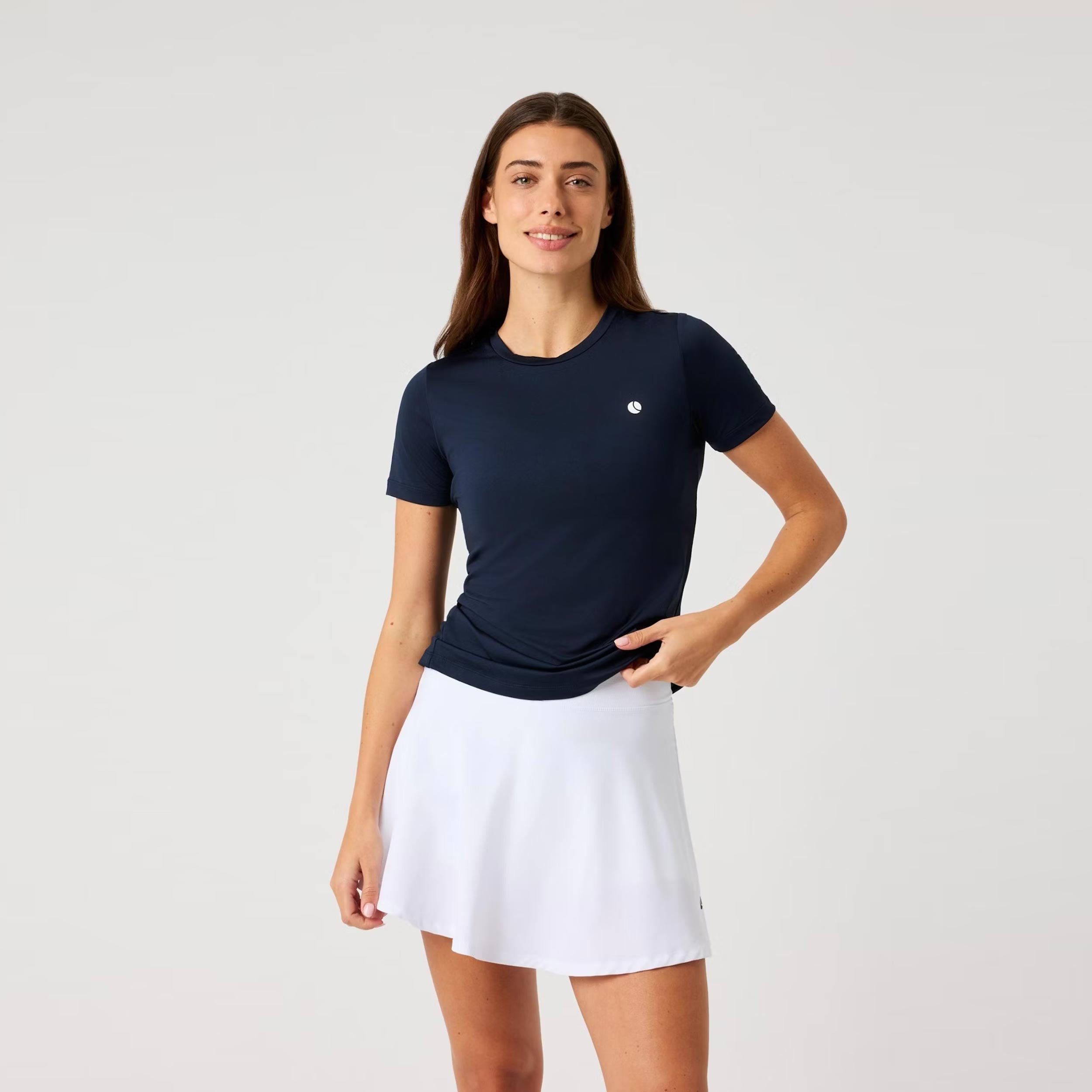 Björn Borg Ace Slim T-shirt Femmes - bleu foncé