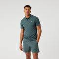 Ace Polo Hommes - vert foncé