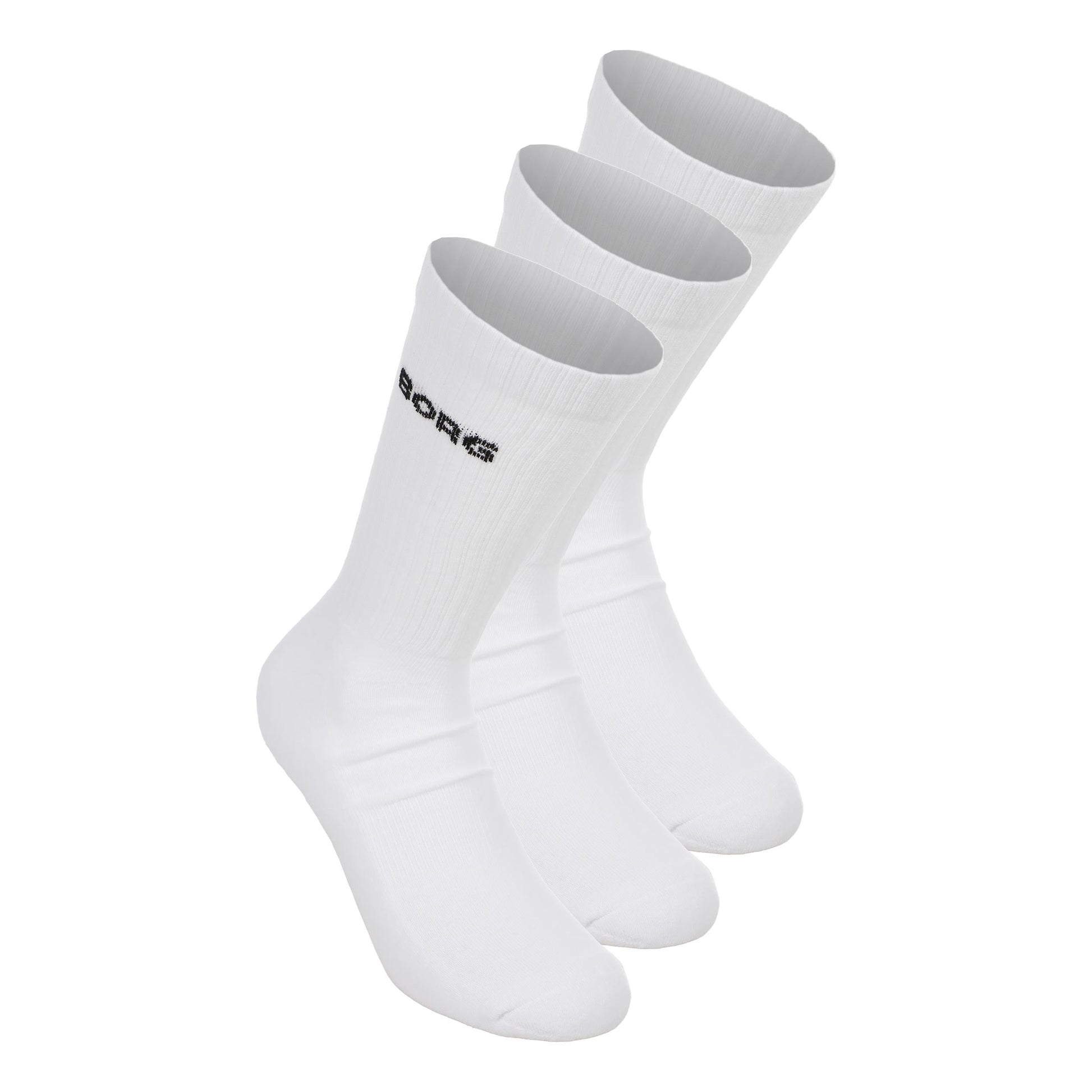 Björn Borg Essential Crew Chaussettes de sport Pack de 3 Unisex-blanc