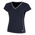 Ace V-Neck T-shirt Femmes - bleu foncé