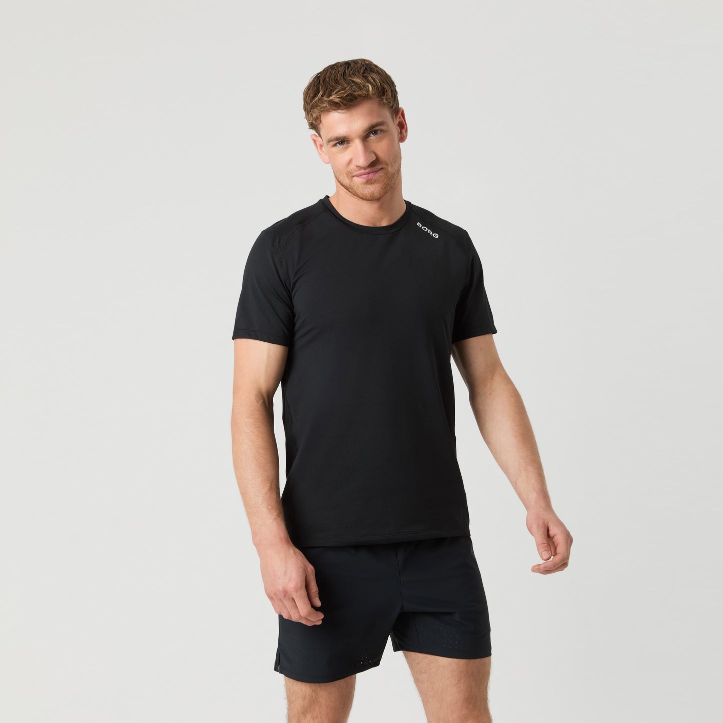 Björn Borg Borg Athletic T-shirt Hommes - noir