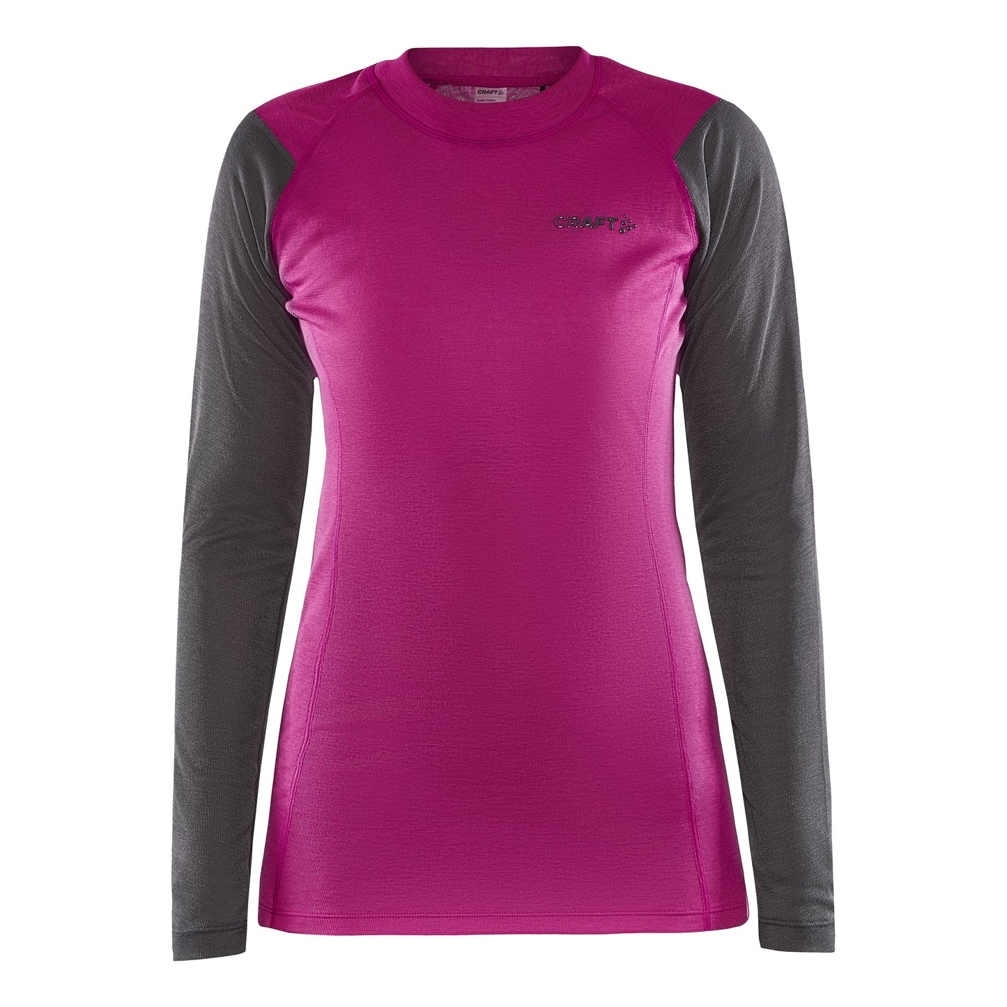 Craft Core Warm Baselayer Haut manches longues Femmes - berry, gris