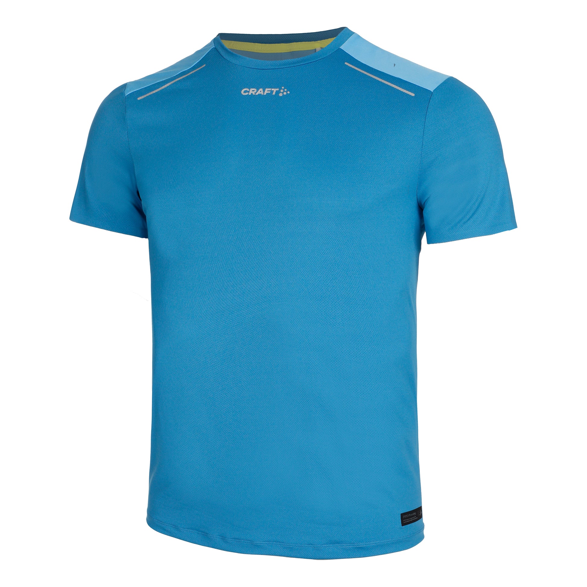 Craft Pro Hypervent Maillot de course Hommes - vert fluo, gris