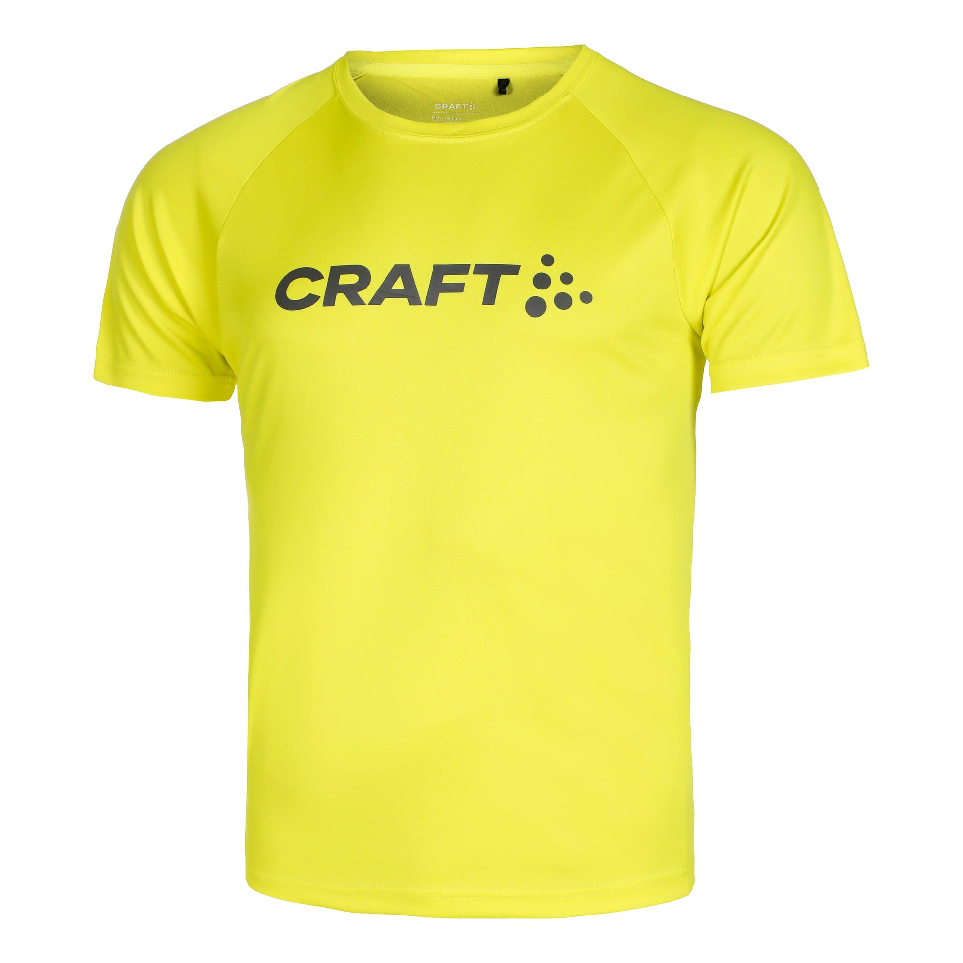 Craft Core Essence Logo Maillot De Course Hommes-Jaune