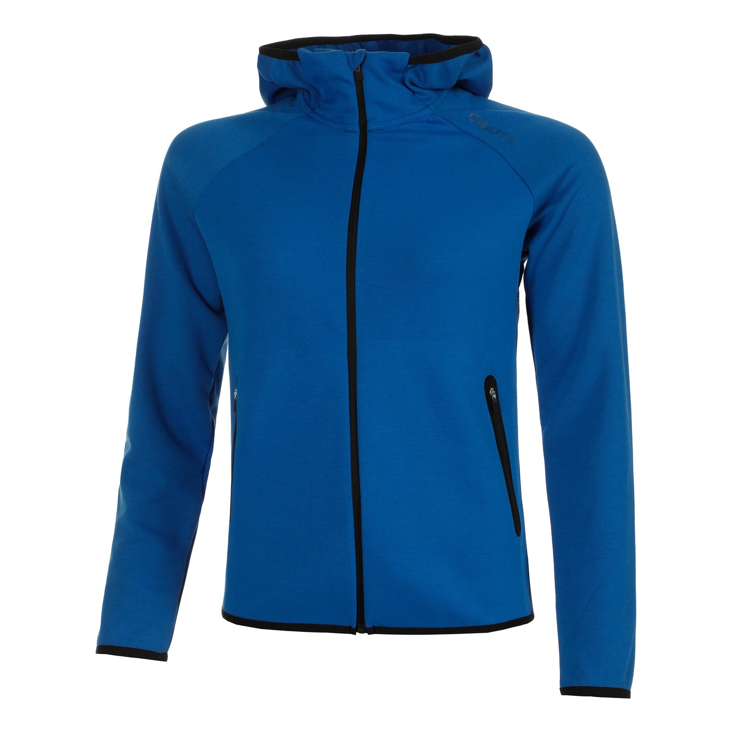Craft Full Zip Hood Gilet en coton Femmes - bleu,