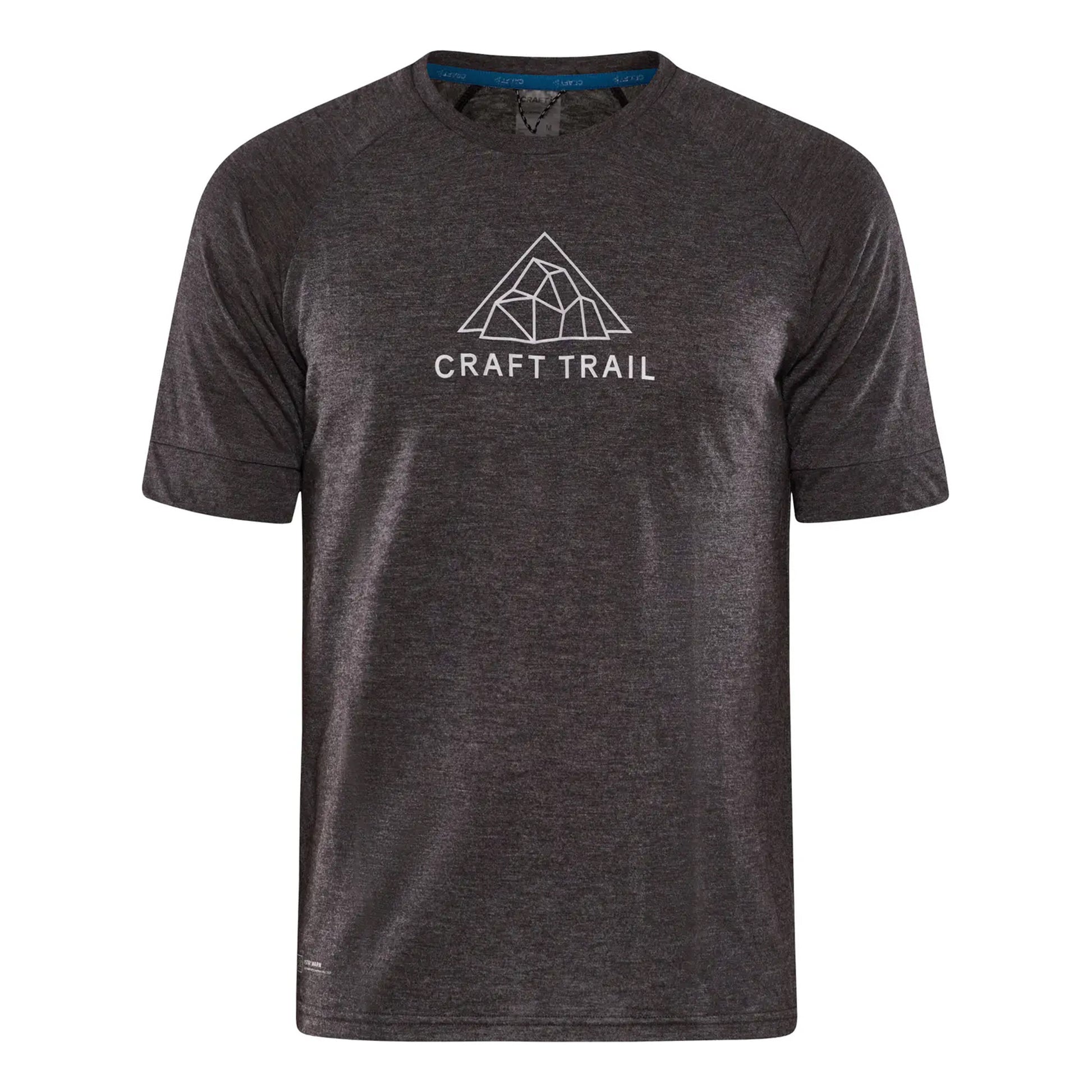 Craft ADV Trail Wool Maillot De Course Hommes-Gris Foncé