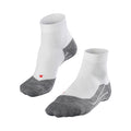 RU4 Endurance Short Chaussettes De Running Hommes-Blanc,Gris