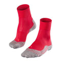 RU4 Endurance Chaussettes de running Femmes - rouge, gris
