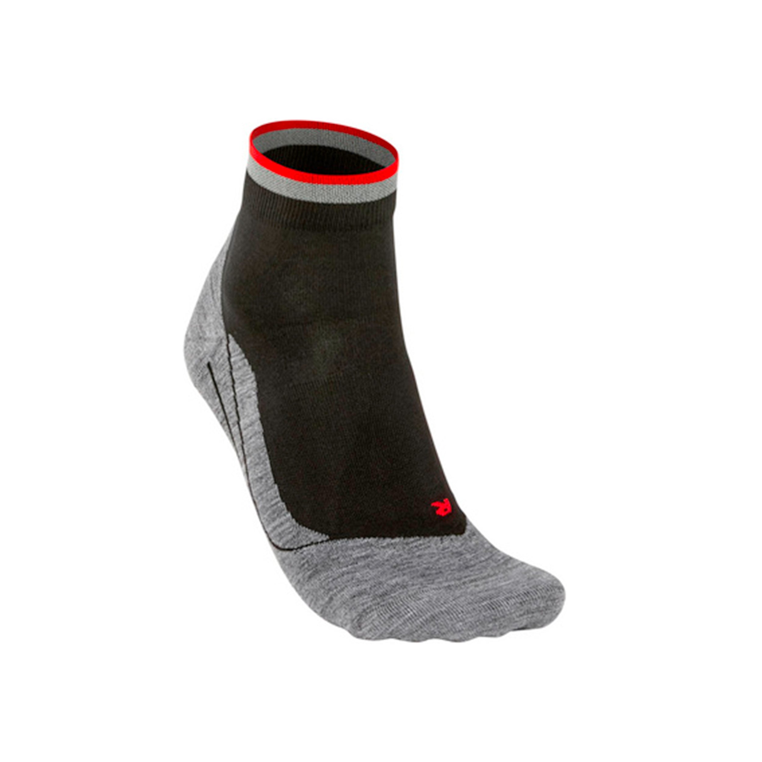 Falke RU4 Endurance Short Reflect Chaussettes de running Hommes - noir, rouge