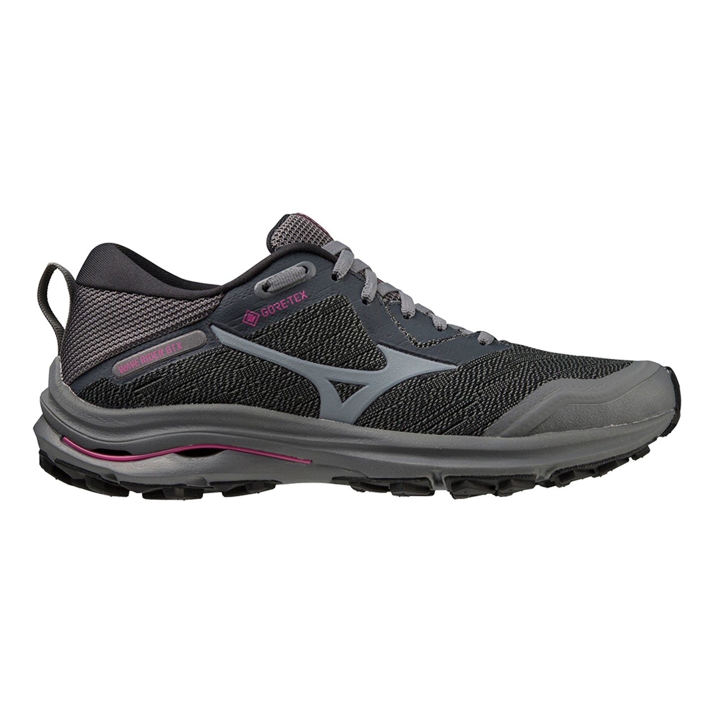 Mizuno Wave Rider GTX Chaussure Trail Femmes-Gris,Blanc