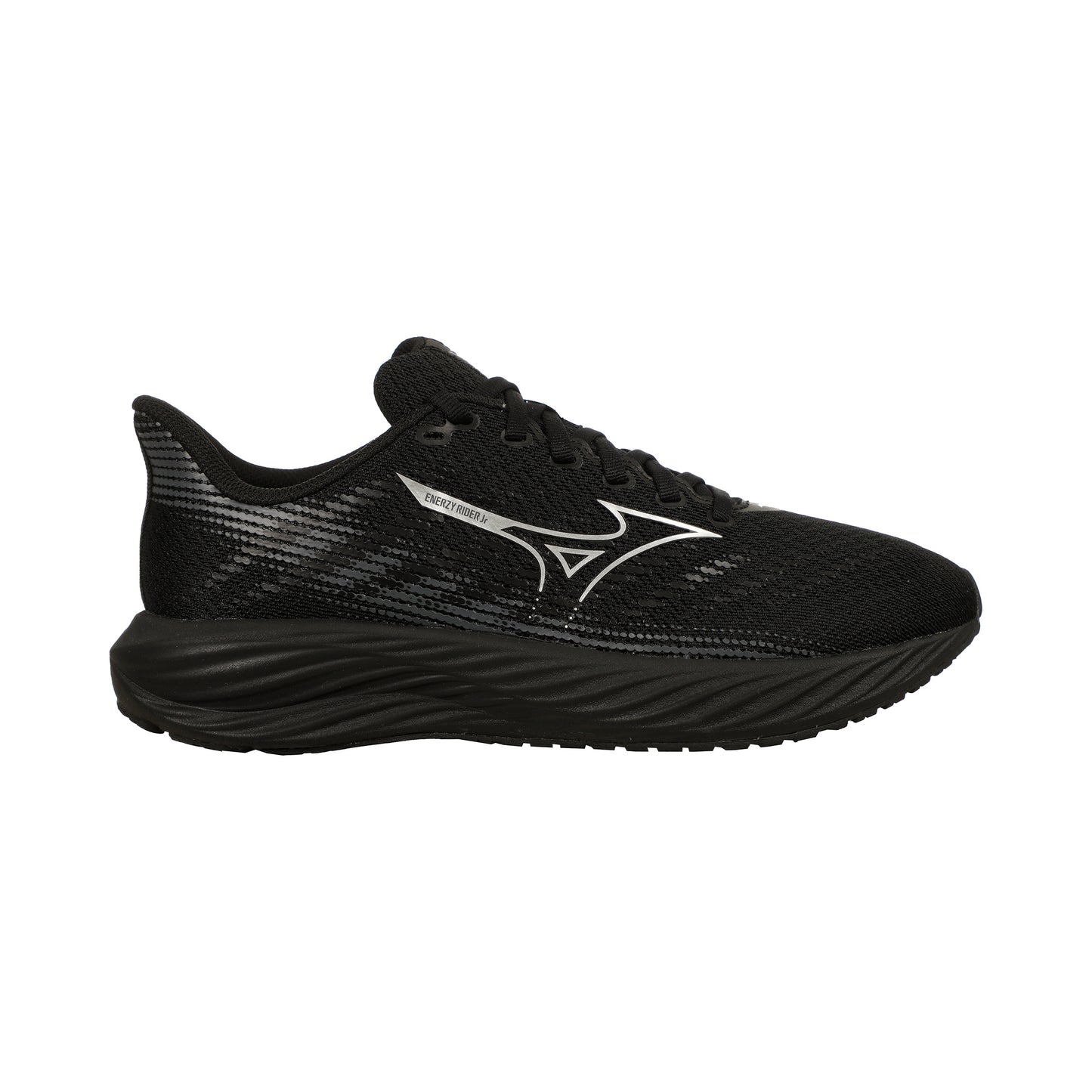 Mizuno Enerzy Rider Jnr  Chaussure de running sans stabilisateurs Enfants - noir