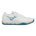 Wave Enforce Court Chaussure terre battue Femmes - blanc, bleu