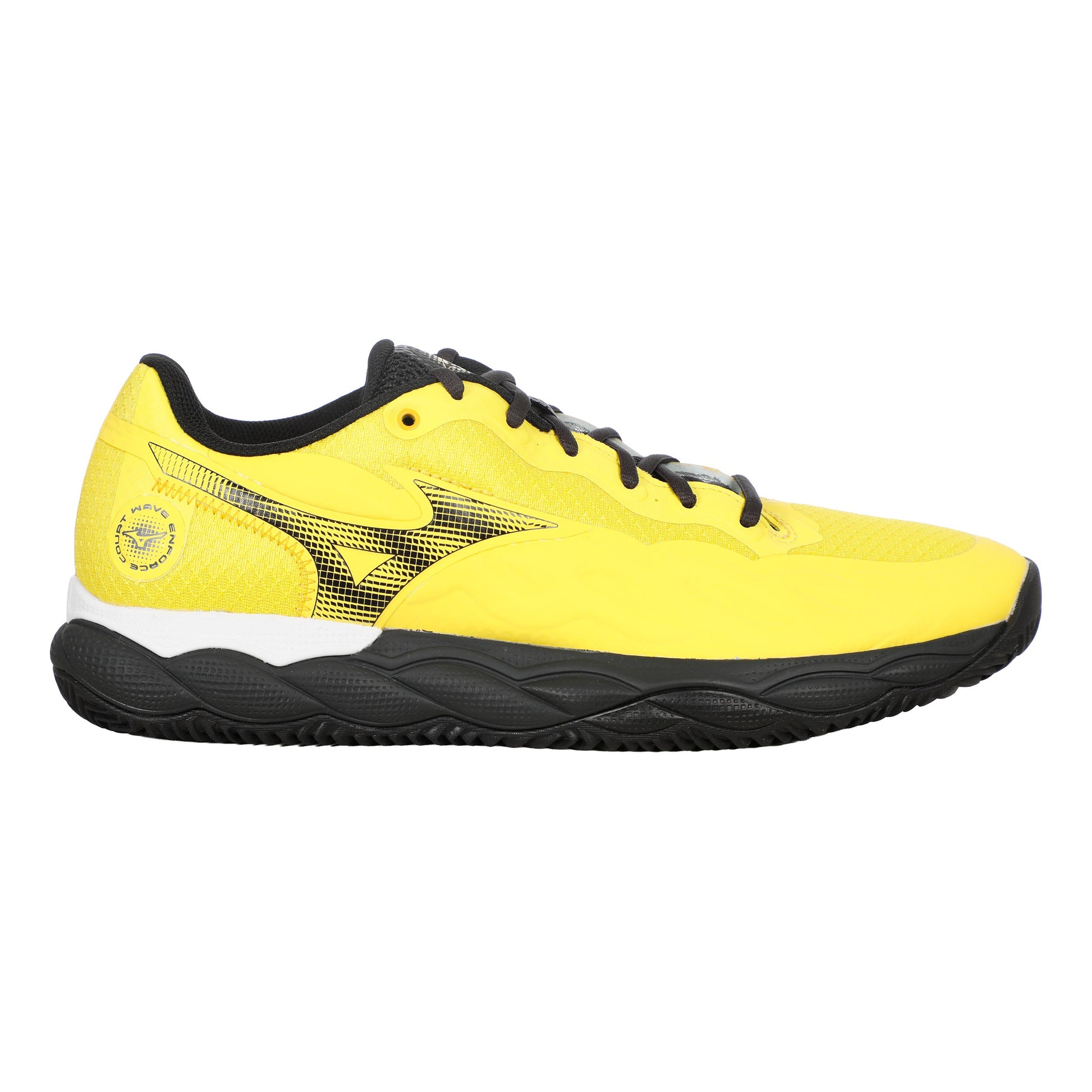 Mizuno Wave Enforce Court Padel Chaussures Padel Hommes-Jaune,Noir