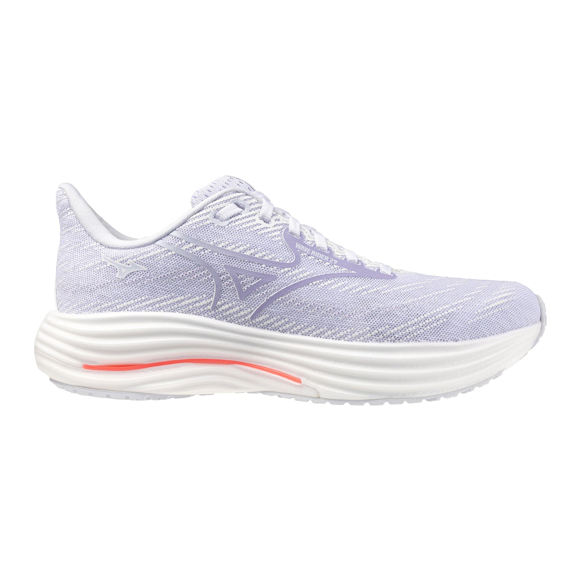 Mizuno Wave Rider 29                   Chaussure de running sans stabilisateurs Femmes-lilas, blanc