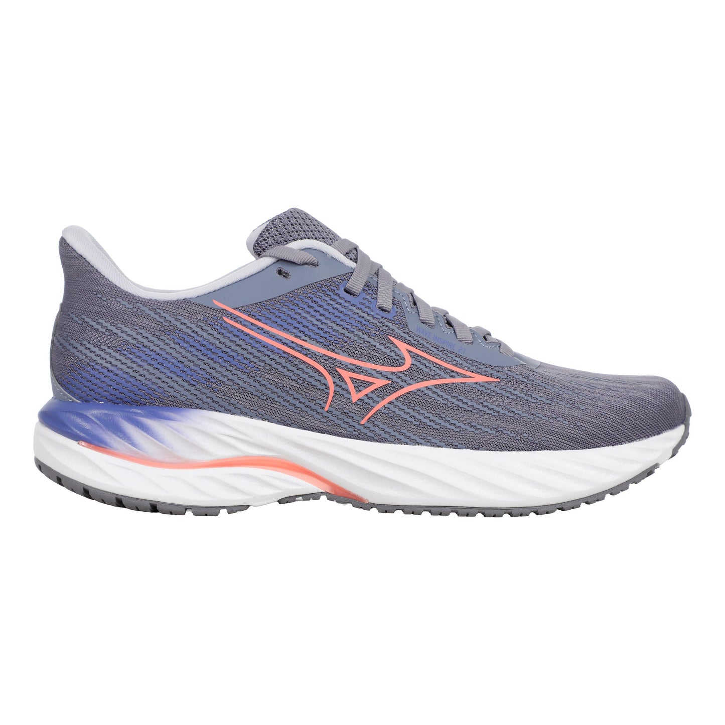 Mizuno Wave Inspire 21 Chaussure De Running Avec Stabilisateurs Femmes-Bleu