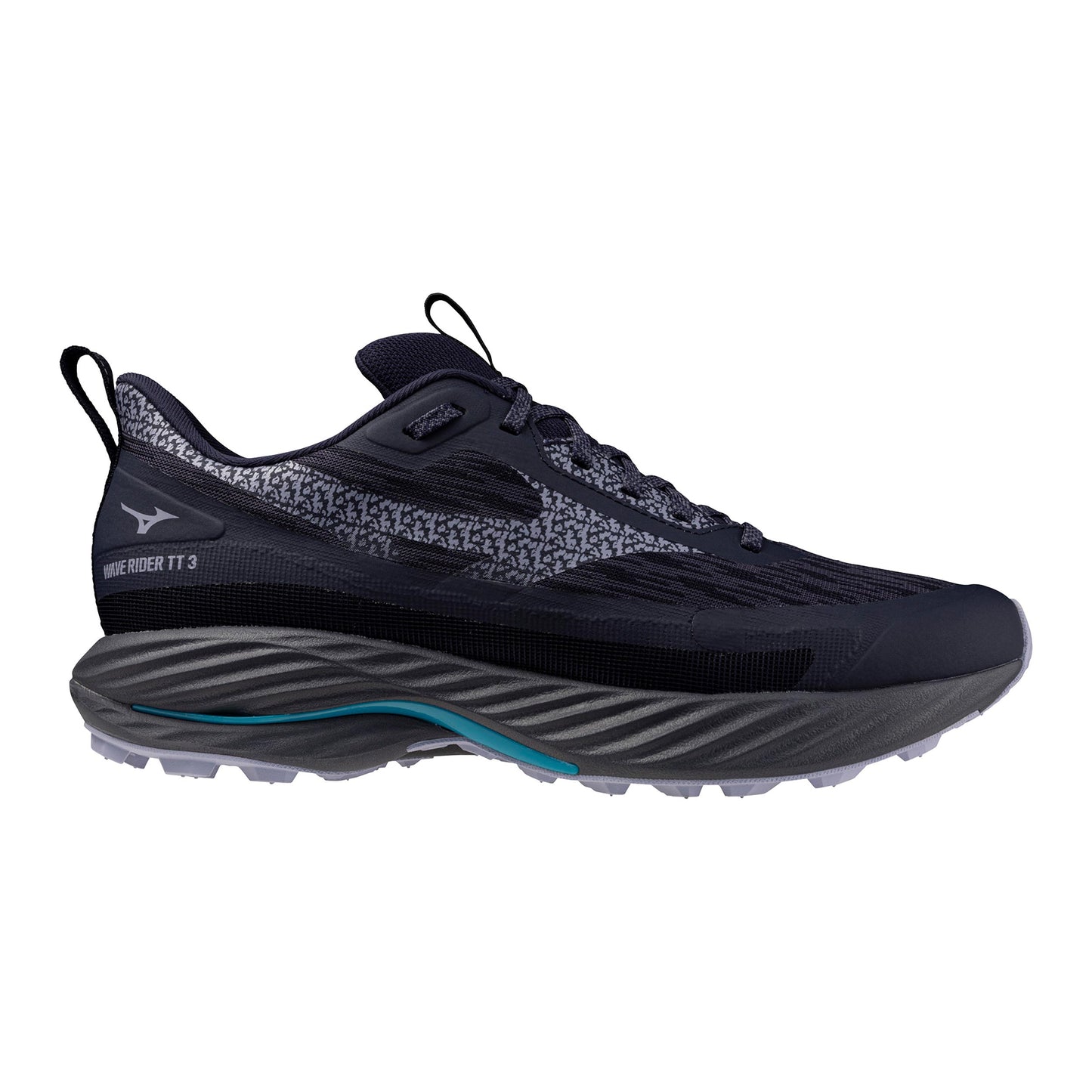Mizuno Wave Rider TT 3                     Chaussure trail Hommes-gris foncé, turquoise
