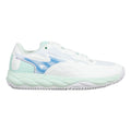 Wave Enforce Court Chaussure terre battue Femmes - blanc, menthe