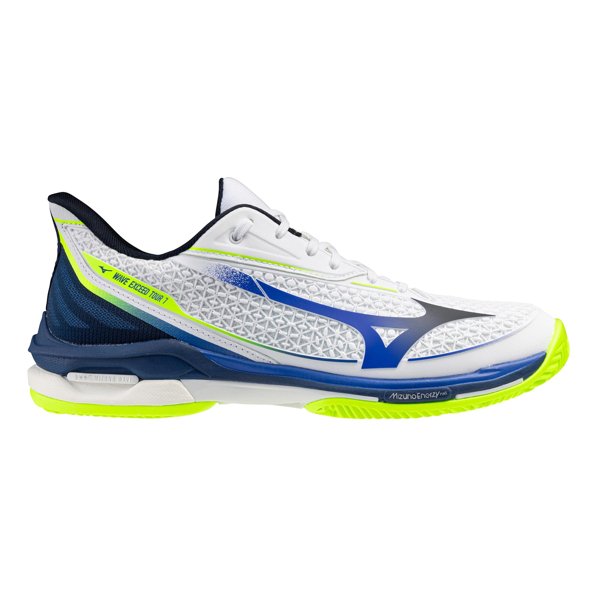 Mizuno Wave Exceed Tour 7 Chaussure terre battue Hommes - bleu, blanc