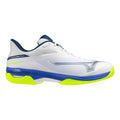 Wave Exceed Court Chaussure terre battue Hommes - blanc, bleu