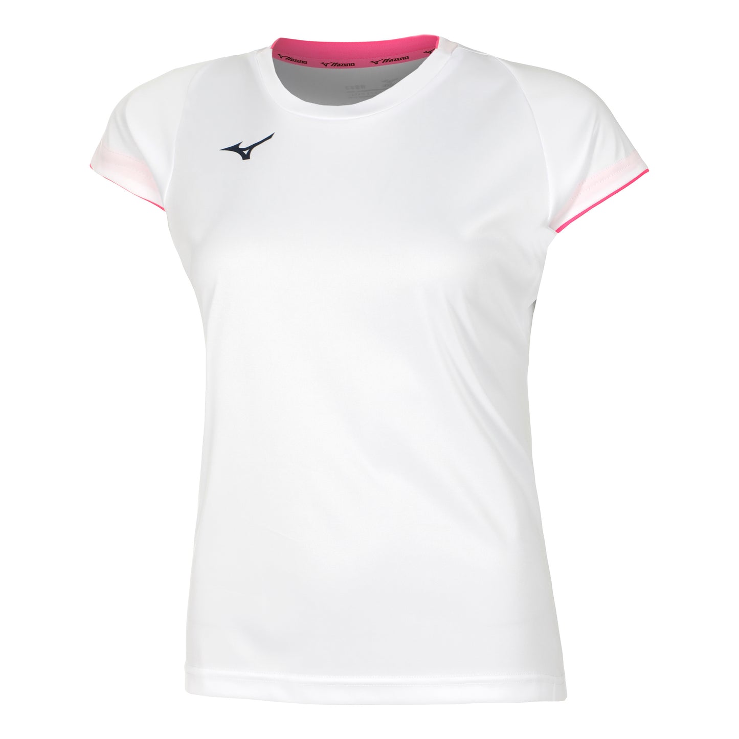 Mizuno Core T-shirt Femmes - blanc, rose