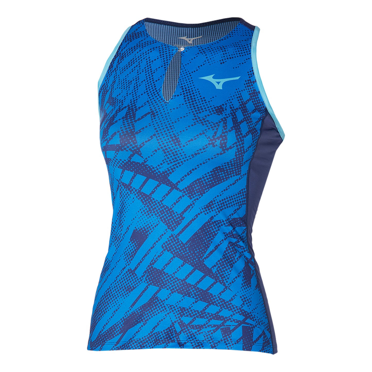 Mizuno Mugen Printed Débardeur Tank Top Femmes-Bleu