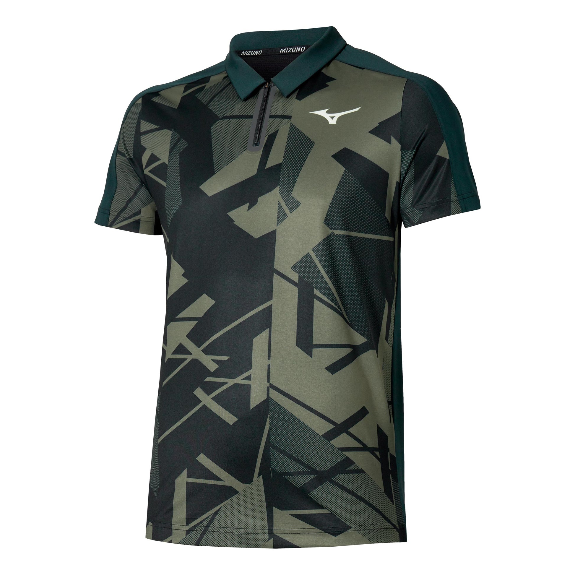 Mizuno Daybreakers Shadow Polo Hommes-Noir,Vert