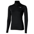 Core Impulse Half Zip Maillot de course Femmes-noir