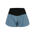 Multi Pocket Short De Running Femmes-Bleu Petrol