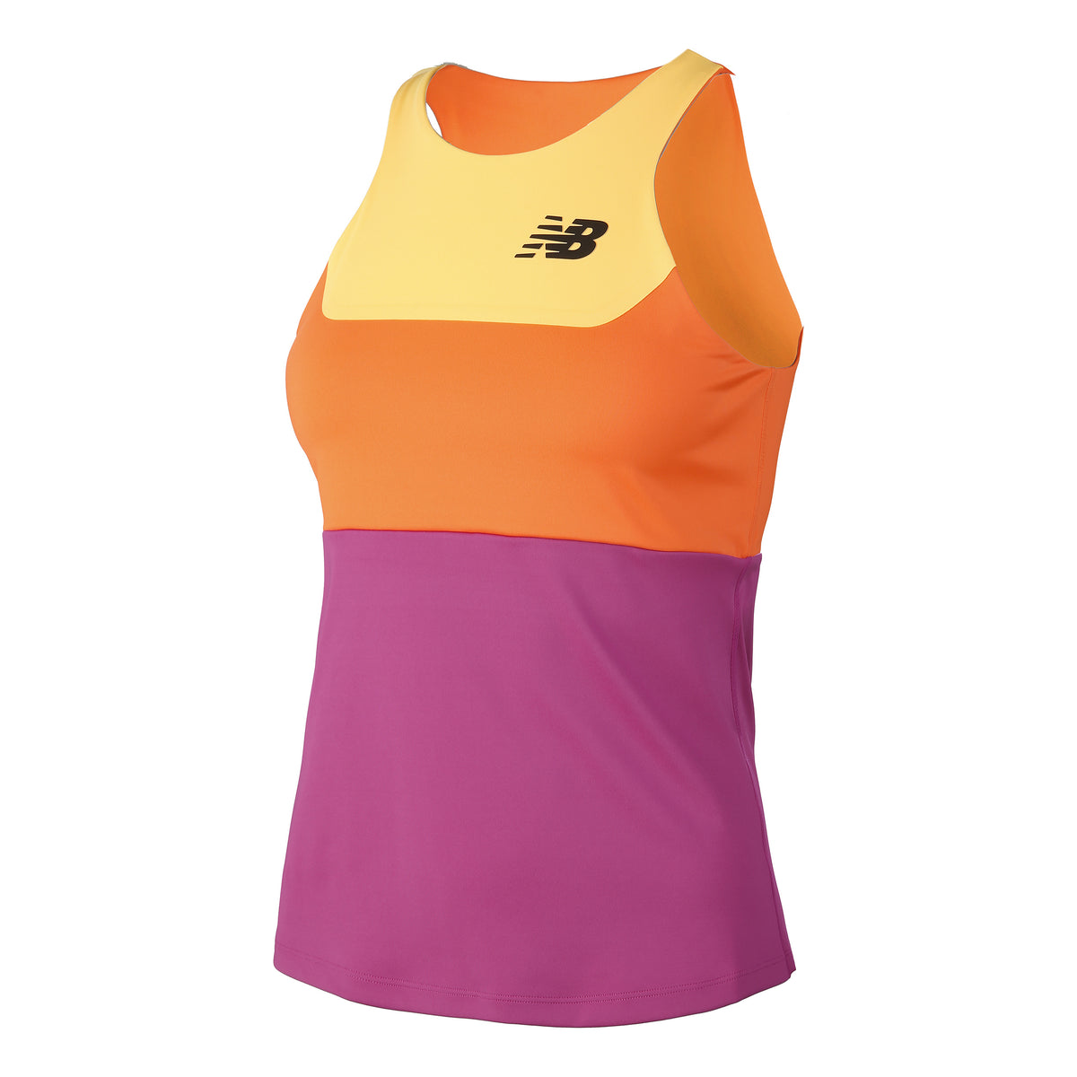 New Balance Tournament Keyhole Débardeur tank top Femmes - orange, violet