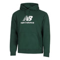 French Terry Logo Sweat à capuche Hommes - vert foncé,