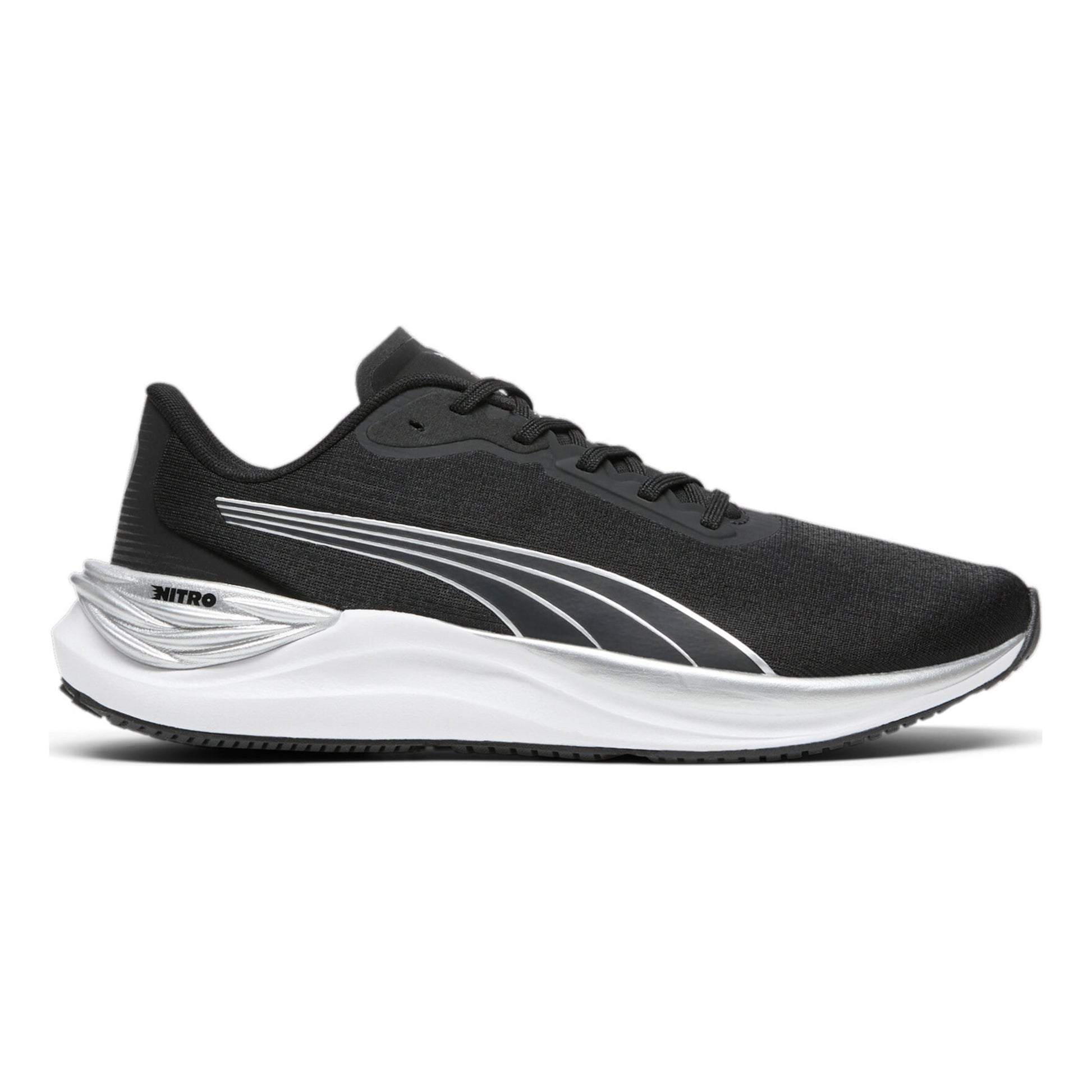 Puma Electrify Nitro 3 Chaussure de running sans stabilisateurs Hommes - noir, argent