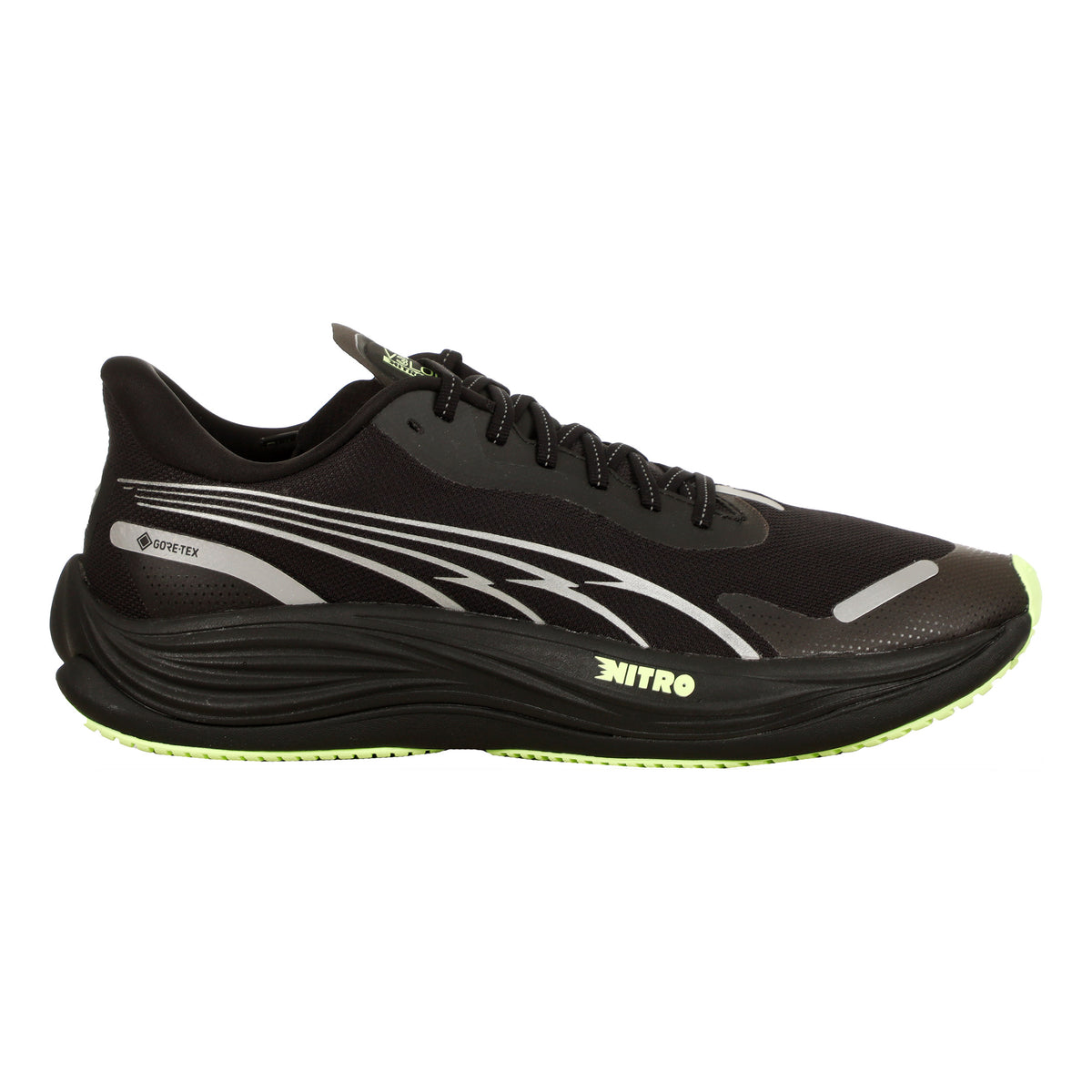 Puma Velocity Nitro 3 GTX Chaussure de running sans stabilisateurs Hommes - noir, argent