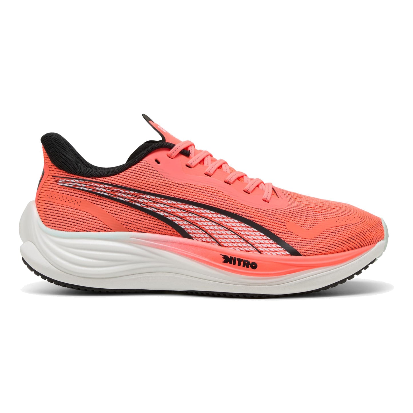 Puma Velocity Nitro 3 Chaussure De Running Sans Stabilisateurs Hommes-Rouge,Noir