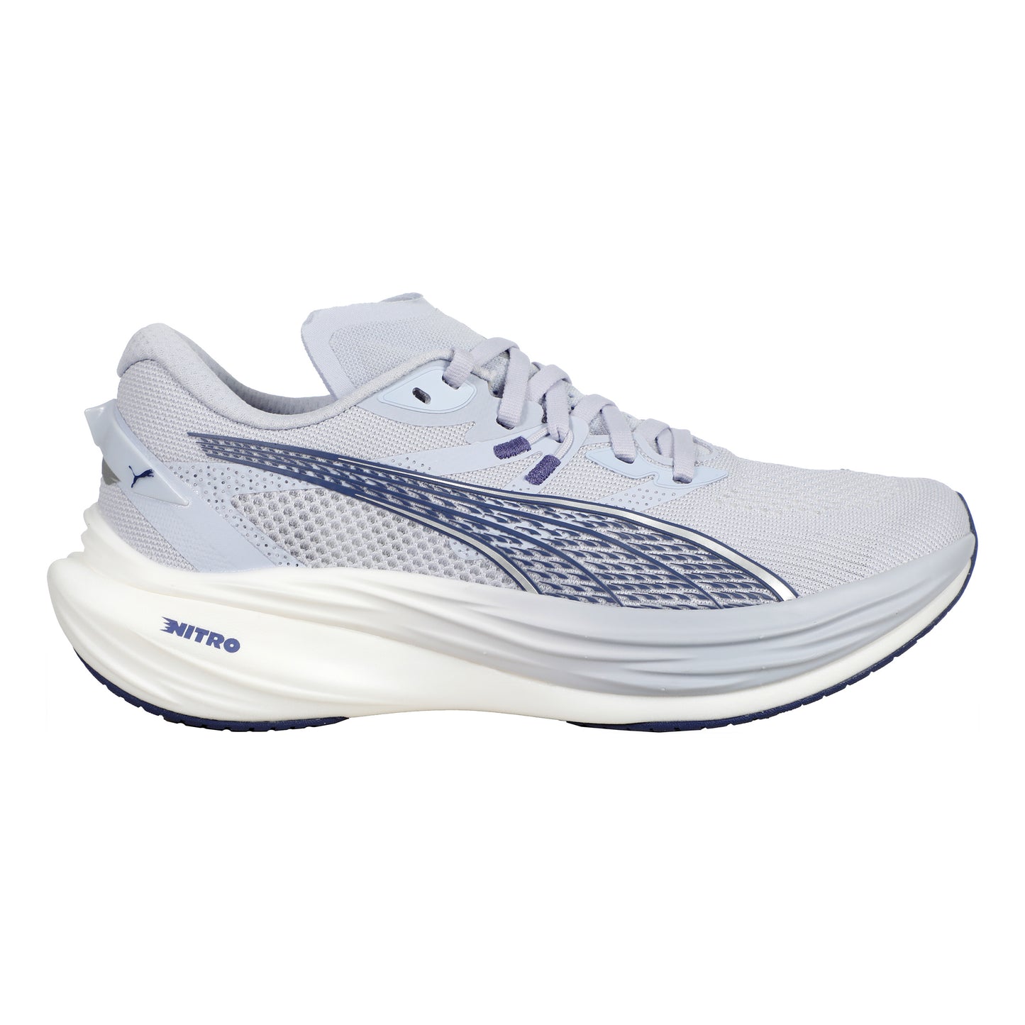 Puma Deviate Nitro 3 Chaussure De Running Sans Stabilisateurs Femmes-Bleu,Blanc