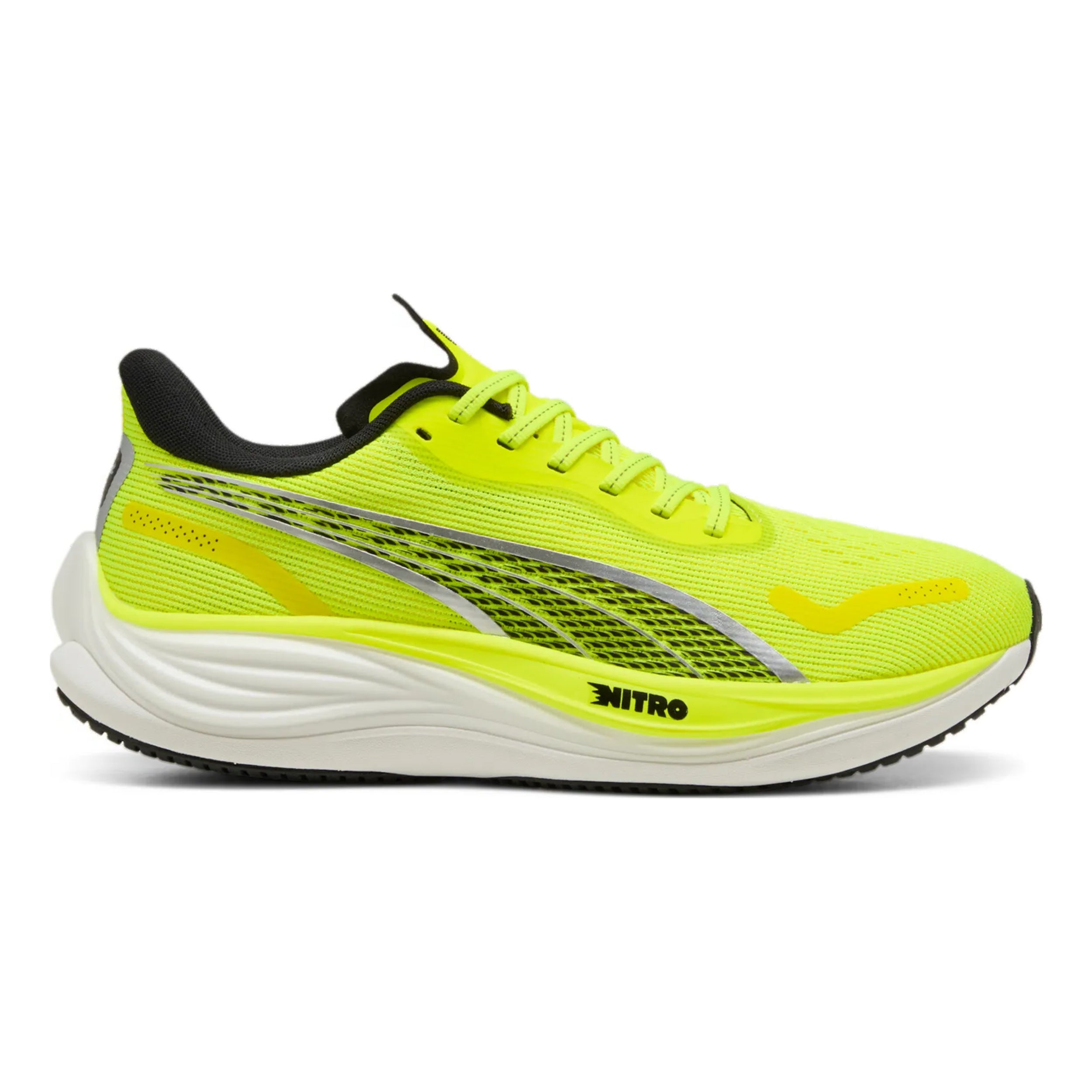 Puma Velocity Nitro 3 Chaussure De Running Sans Stabilisateurs Hommes-Jaune,Noir