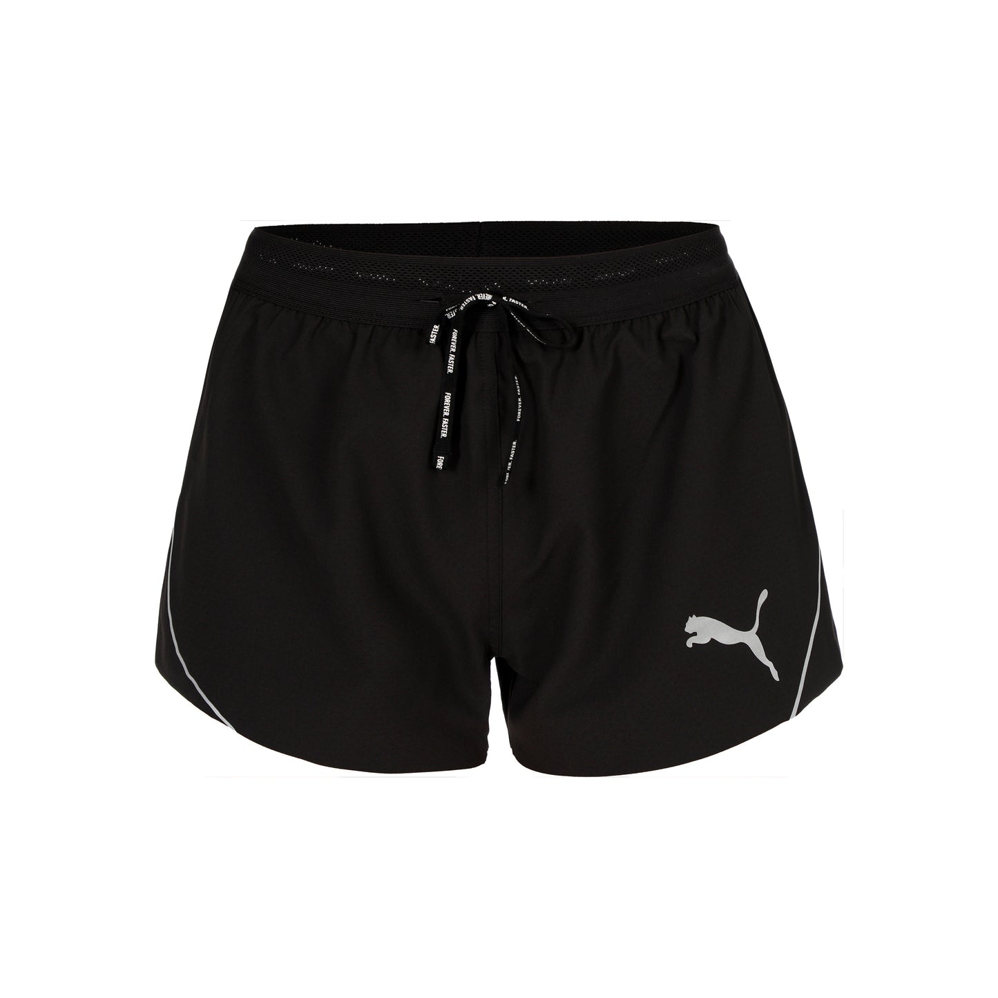 Puma Raceday Ultraweave 3in Split Short De Running Femmes-Noir